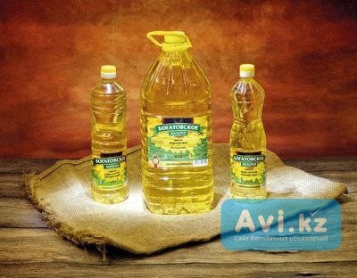 Подсолнечное масло от производителя оптом Астана - изображение 1