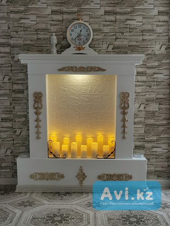 Встроенные интерьерные камины Костанай - изображение 1