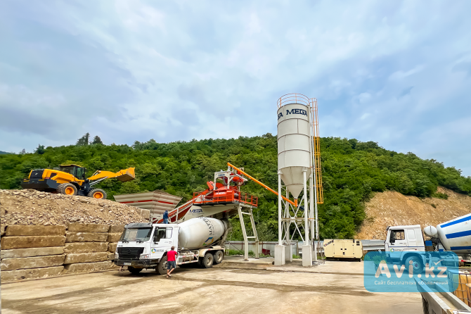 Продаётся Мобильный Бетонный Завод ОТ Производителя – Доставка СО Склада, Немедленно Алматы - изображение 1
