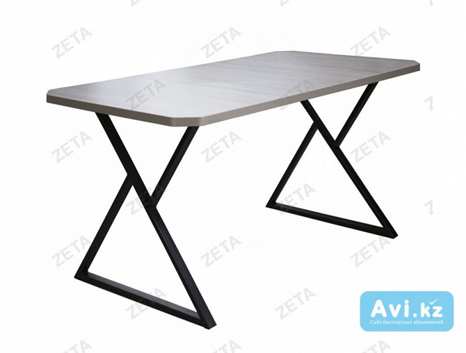 Столы Зета 120*80 2 штуки. Цена за оба Алматы - изображение 1