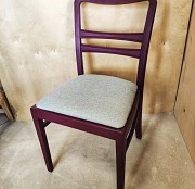 Стулья буковые после реставрации. 2 штуки. Цвет спелая вишня Алматы