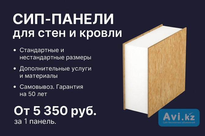 Сип-панели от производителя Алматы - изображение 1