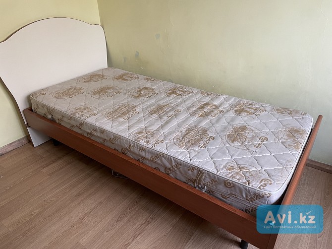 Итальянская односпальная кровать с матрасом Алматы - изображение 1