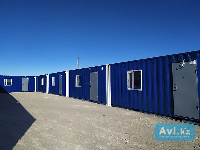 Аренда - Продажа жилых контейнеров, блок - модулей, мобильных офисов, прорабских, бытовок Алматы - изображение 1