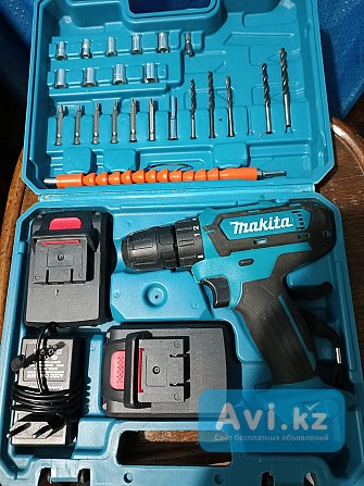 Аккумуляторный шуруповерт - Makita (япония) Алматы - изображение 1