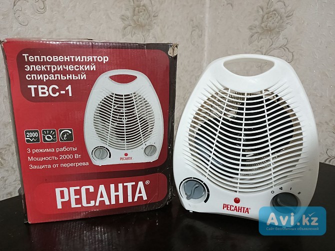 Тепловентилятор спиральный Твс-1 Алматы - изображение 1