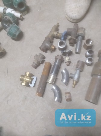 Сгоны, краны, муфты разного диаметра, в рабочем состоянии Шымкент - изображение 1