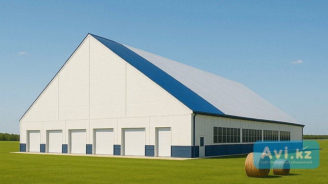 Строительство ангара для любых целей под ключ за 14 дней Алматы - изображение 1