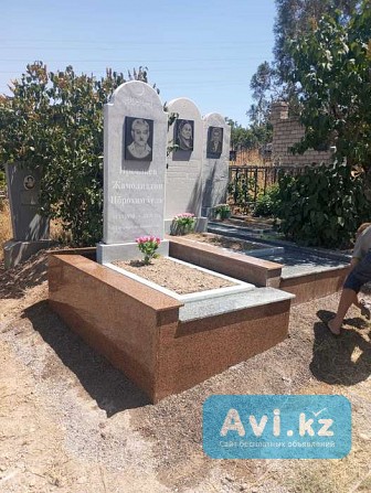 Изготовление памятников в Шымкенте из гранита и мрамора любой сложности Шымкент - изображение 1