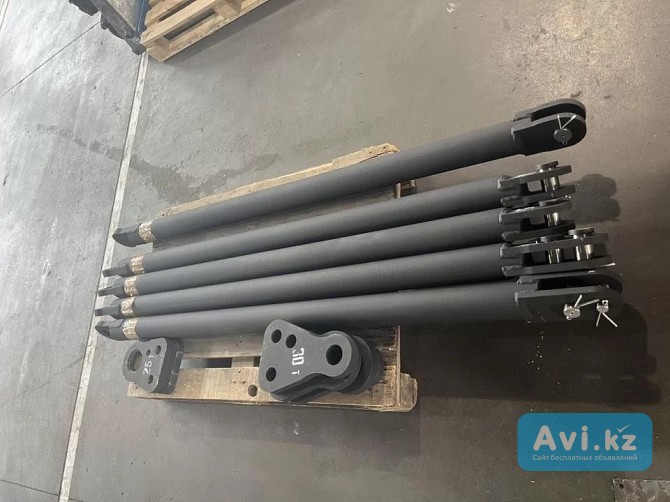 Жесткий буксир для грузовых 30 тонн, Трос буксировочный 30 т Сцепка Алматы - изображение 1