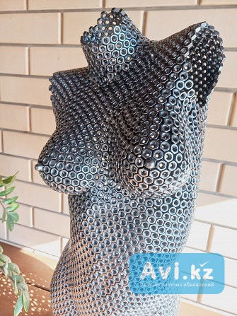 Скульптура из гаек/металла Астана - изображение 1