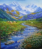 Продам картины.холст.масло.размер 30 на 40.50 на 40.50 на 70.60 на 90.хороший подарок для любимых Алматы