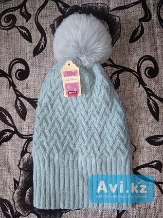 Новая Зимняя Шапка для Девушки Lady Collection Усть-Каменогорск - изображение 1