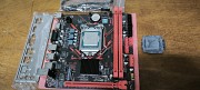 Комплекты Mb+cpu X8-vb, Intel H81, (rev 1.0) Soket Lga1150 (intel), Озу 2xddr3 Dimm, максимум 16гб доставка из г.Алматы