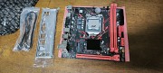 Комплекты Mb+cpu B75 X7-vb, Intel H61, (rev 3.2) Soket Lga1155 (intel), Озу 2xddr3 Dimm, максимум 16г доставка из г.Алматы