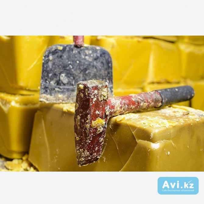 Воск пчелиный коричневый Алматы - изображение 1