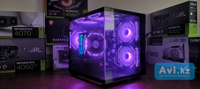 Игровой Системник. Amd Ryzen 5 7500f до 5.00ghz, Rtx4060 8gb M.2 1tb Samsung Evo990 Алматы - изображение 1