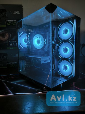 Ryzen 5 7500f/ Rtx4060 8gb/ Ddr4 16gb/ Nvme M.2 1000gb Алматы - изображение 1