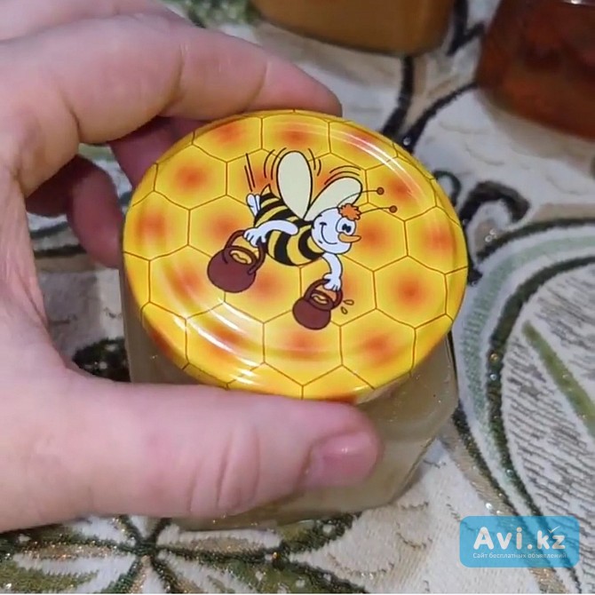 300 грамм Мёд подсолнуховый Алматы - изображение 1