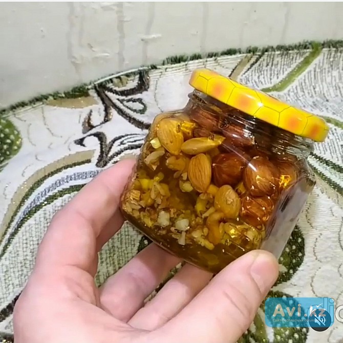 Мёд с орешками Mix 3 = мёд + Коан Алматы - изображение 1