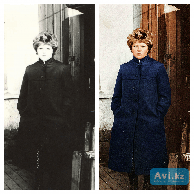 Реставрация старых ч/б фото. Создание уникальных картинок, и фото для Инстаграм и Телеграм Павлодар - изображение 1