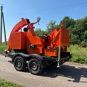 Дробилка для дерева до 30 см барабанная мобильная Алматы