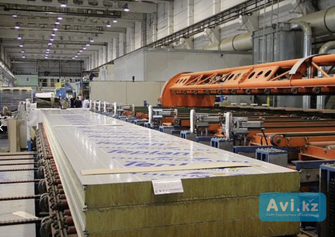 Сэндвич-панели. Кровельные и стеновые. От производителя Уральск - изображение 1