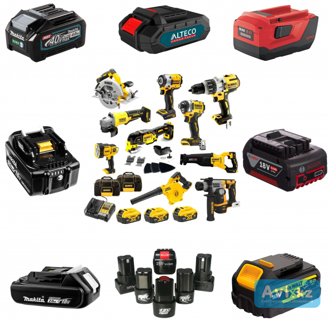 Ремонт Акб любого электроинструмента и пылесосов | Акб жинау жөндеу Актау - изображение 1