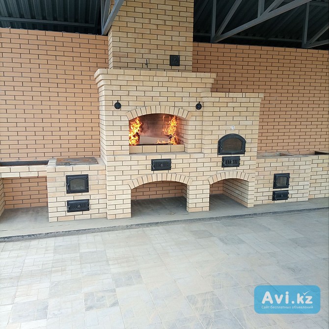 Камины.барбекю комплексы.колонны.мазары Караганда - изображение 1