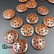 Деревянные пуговицы диаметр 25мм, 10 штук Алматы