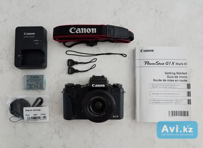 Canon Powershot G1x Mark Iii Digital Camera Алматы - изображение 1