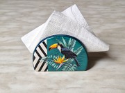 Новая салфетница «тропики» 10×4, 5×6см Алматы