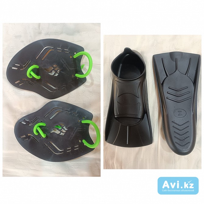 Продаются щитки на руки и ласты для плавания Караганда - изображение 1