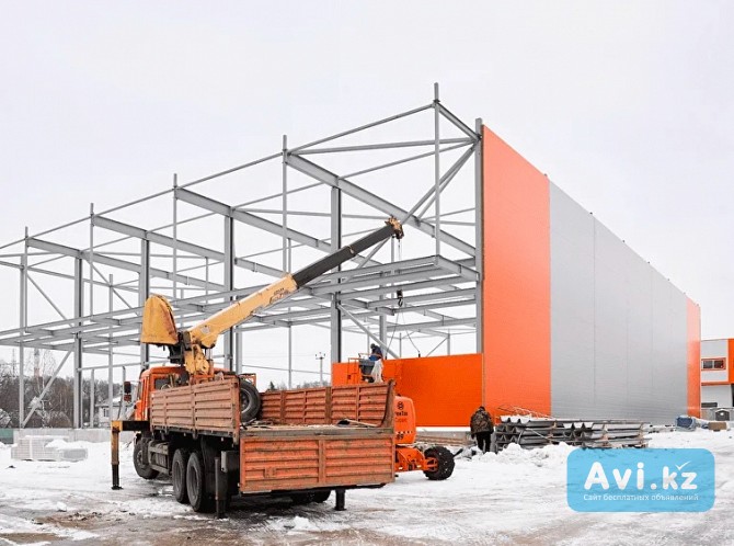 Строительство ангаров под ключ в Москве Тараз - изображение 1