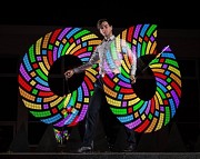 Пиксельное шоу Aton. Pixel Show Астана