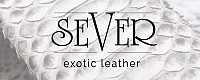 Sever exotic leather